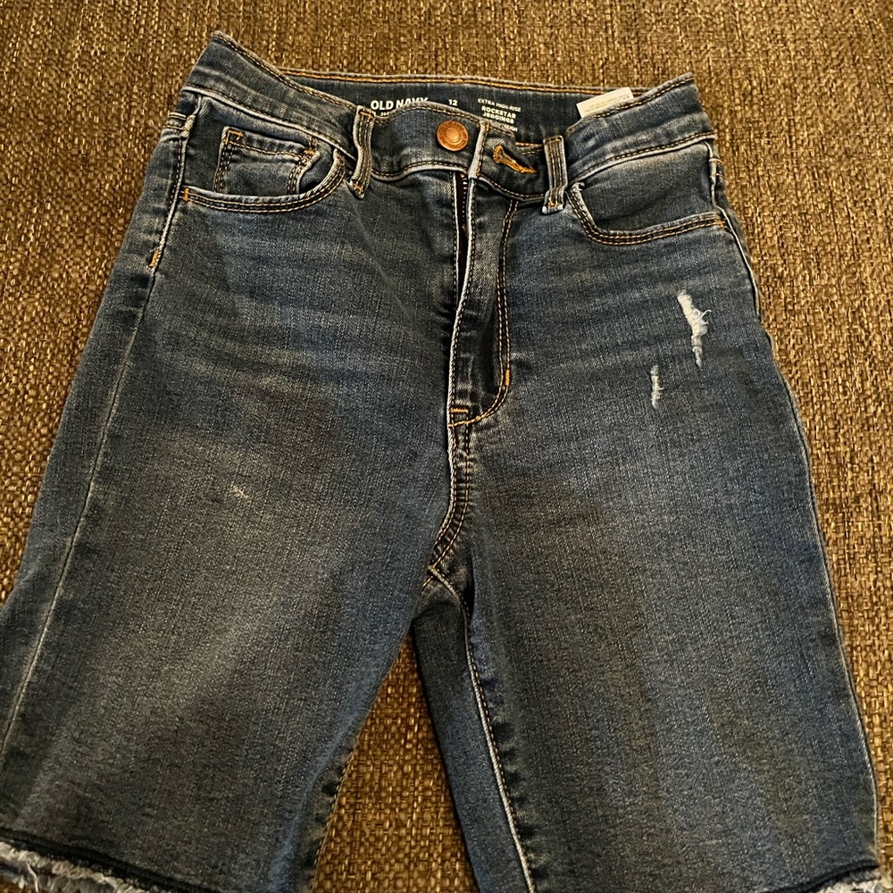 Old Navy rockstar, legging shorts size girls 10/12